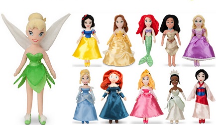 disney princess stuffed toys