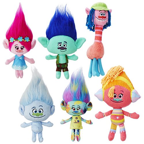 2016 New Trolls Cartoon Stuffed Plush Toys 