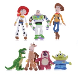 Toy Story 3 Buzz Lightyear / Sheriff Woody / Jessie / Disney Plush Toys For Promotion