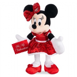 Red Valentine Days Minnie mouse Mickey Mouse Disney Plush Toys 12inch Custom