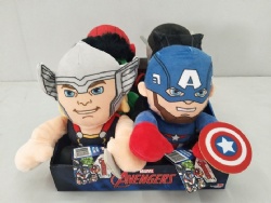 New Marvel Cartoon Plush Toys Cute Stuffed Animals