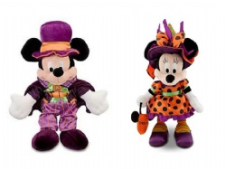 Orange Halloween Day Disney Plush Toys 16 Inch Disney Stuffed Characters