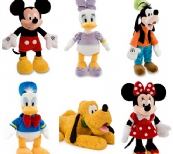 Original Full Set Disney Plush Toys Disney Family Stuffed Animals 22cm