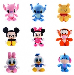 Nano Foam Mickey Mouse Stuffed Animal Toys / Nanoparticles Disney Plush Toys 10 Inch